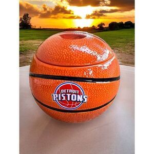 2000’s Collectible Detroit Pistons Cookie Jar 50th Season Anniversary